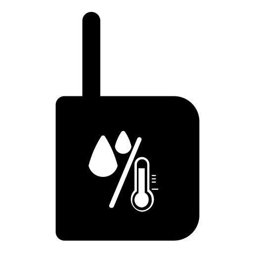 Temperature and humidity sensor Icon