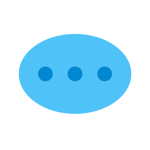Single Chat Bubble Icon