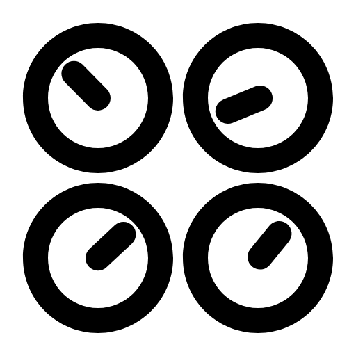 Maintenance time zone Icon