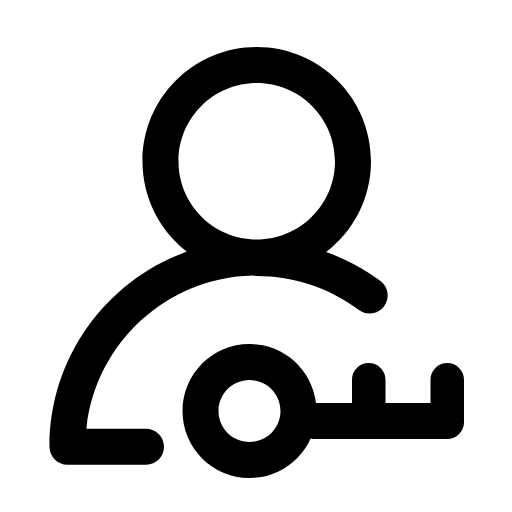 User and Authorization Icon