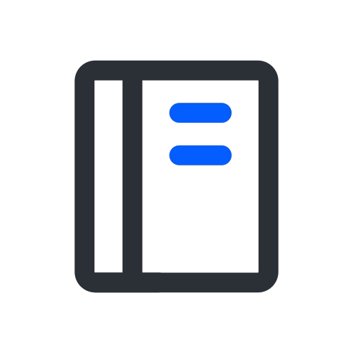 Menu bar - Office - knowledge base Icon