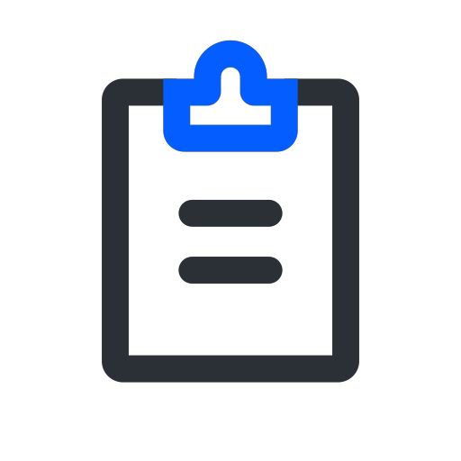 Menu bar - Office - Notepad Icon