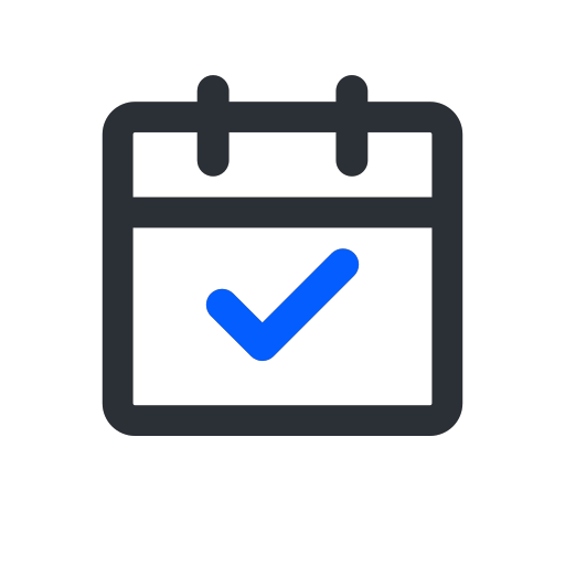 Menu bar - Office - task planning calendar Icon