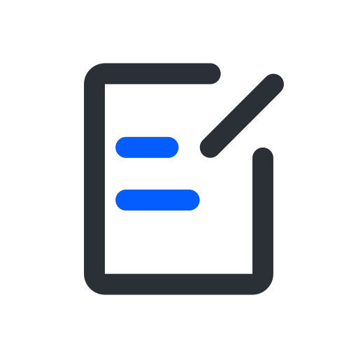 Menu bar - personnel - work summary & Report Icon