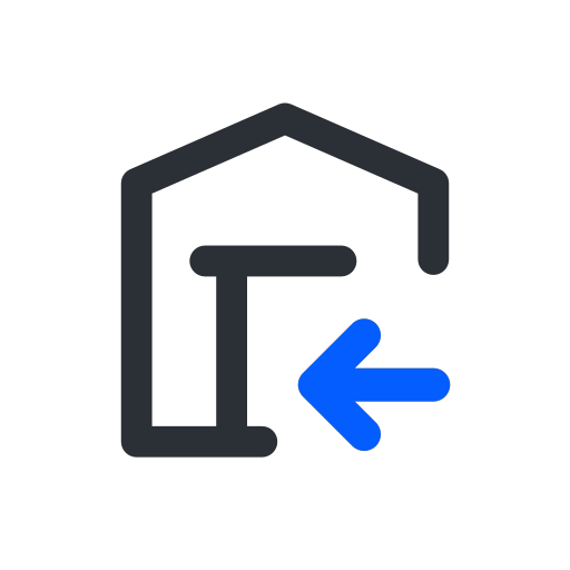 Menu bar - production - production warehousing Icon