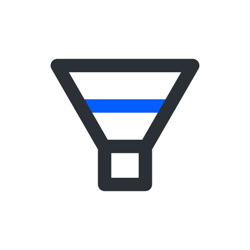 Menu bar - Sales - sales funnel Icon