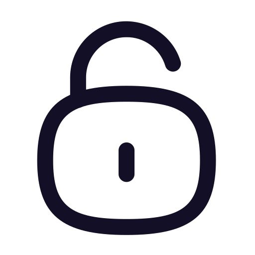 unlock-svgrepo-com Icon