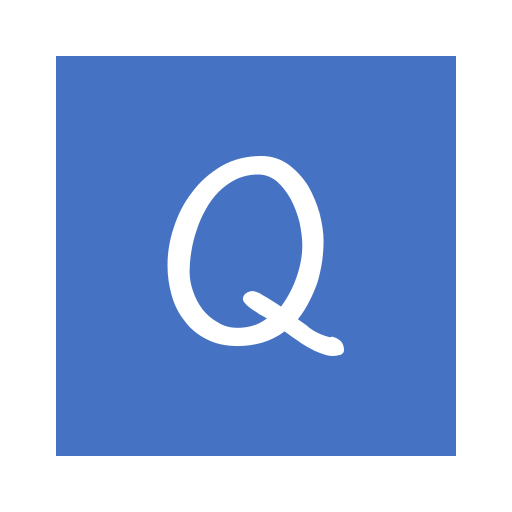 Q_ square_ solid_ Letter Q Icon