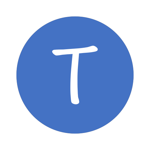 T_ round_ solid_ Letter T_ by_ climei Icon