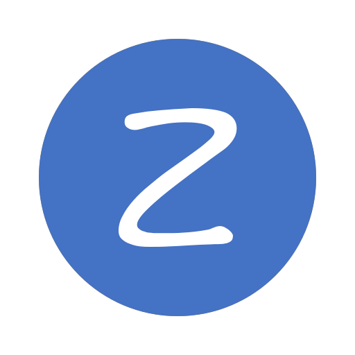 Z_ round_ solid_ Letter Z_ by_ climei Icon