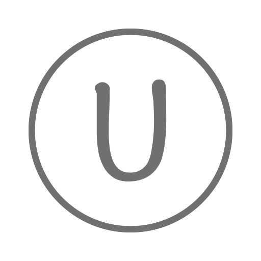 U_ round_ Letter U Icon