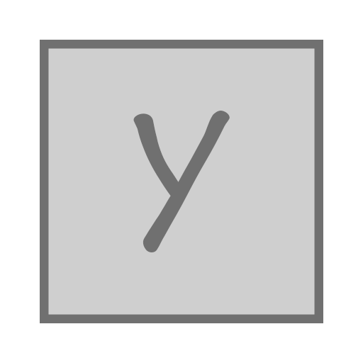 Y_ square_ Letter Y Icon