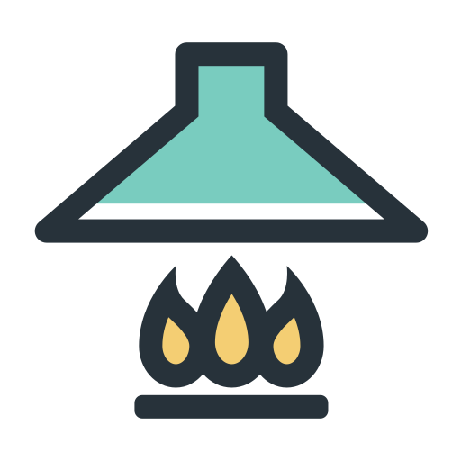 Color block torch Icon