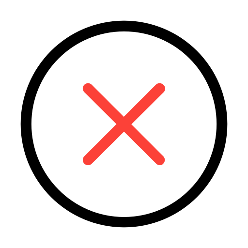 Audit rejection Icon