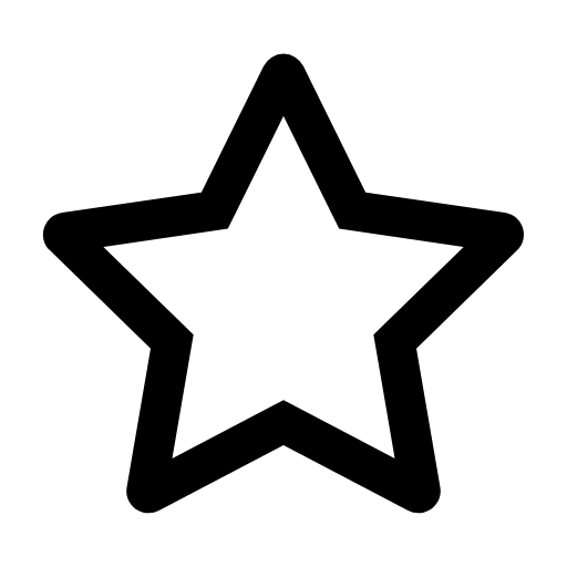 five-pointed star Icon