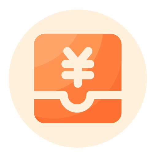 Card coupon bag Icon