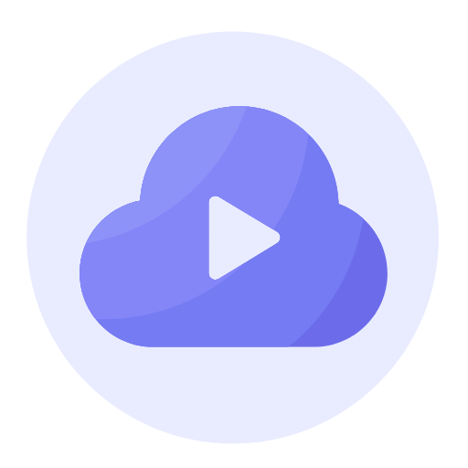 Cloud video Icon