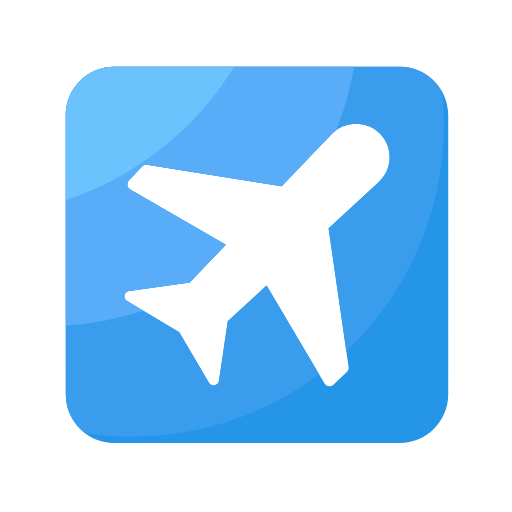 a plane ticket Icon