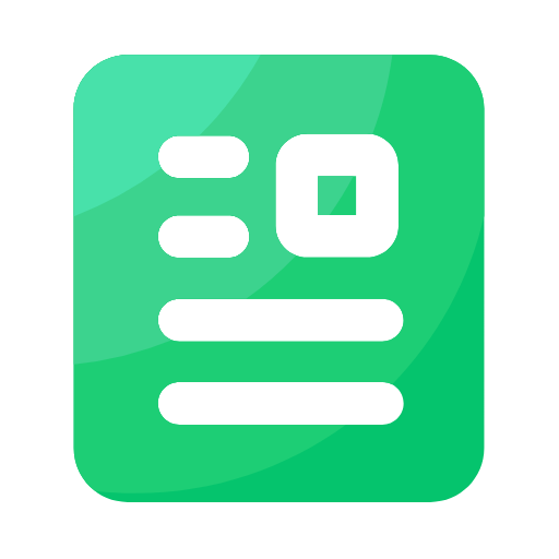 detailed list Icon