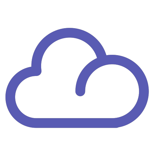 Cloud disk Icon