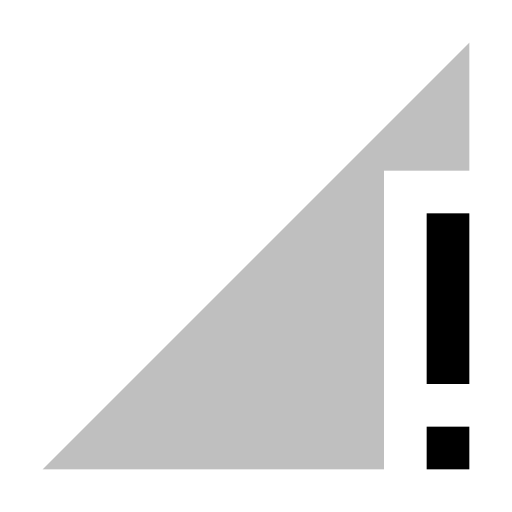 ic_signal_cellular_connected_no_internet_0_bar Icon