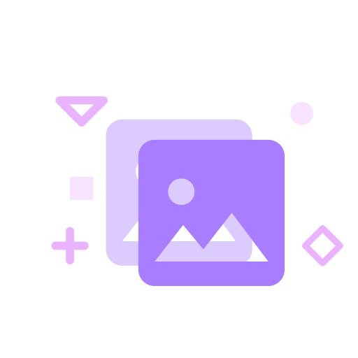 MBE style multicolor icon - picture Icon