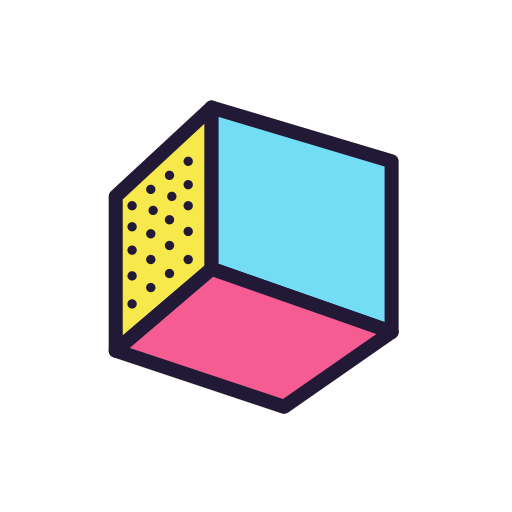 Memphis - cube-1 Icon