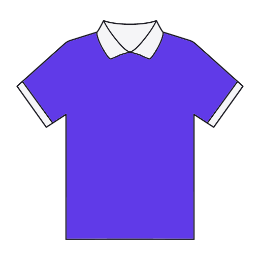 V-neck T-shirt Icon
