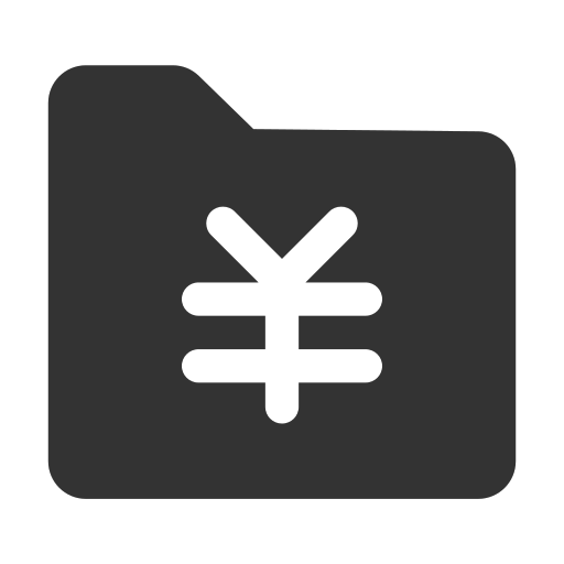 Wallet - faceted Icon