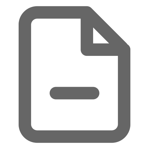 Fileminus file Icon