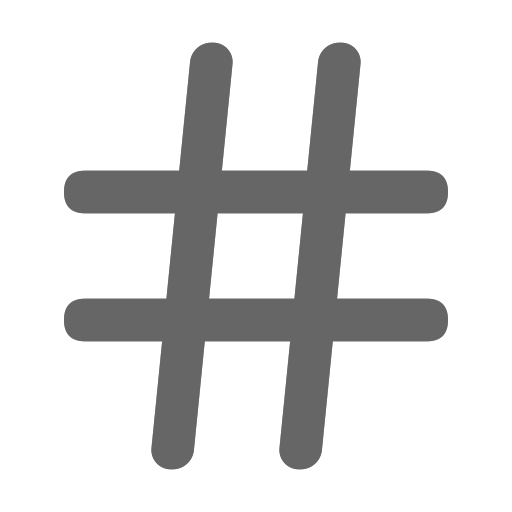 Hash well number Icon