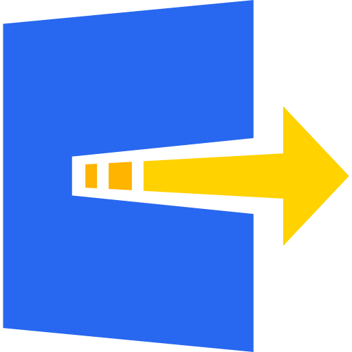 Color - exit Icon