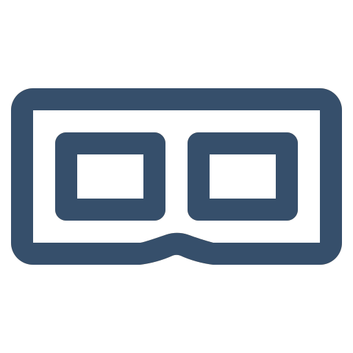 3d glasses Icon