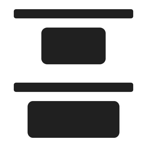 vertical-distribution-top Icon