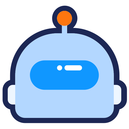 Intelligent robot template Icon