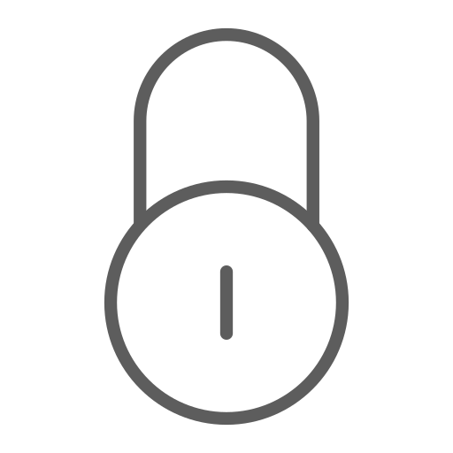 close and lock Icon