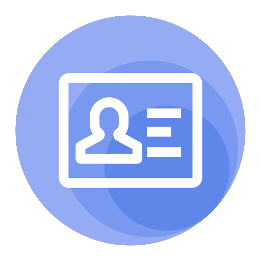 Electronic business card (1) Icon