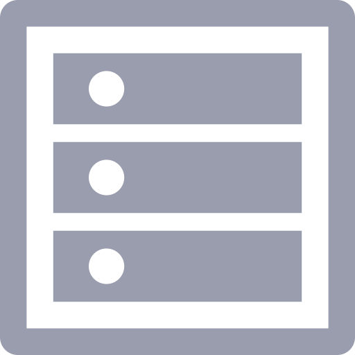 Basic data cabinet diagram Icon