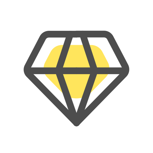Sponsor, diamond Icon