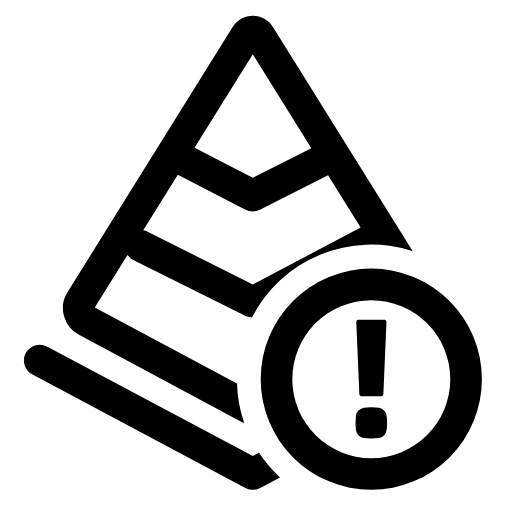 B_ Early warning base station_ negative Icon