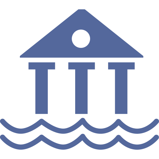 Water measuring station Icon