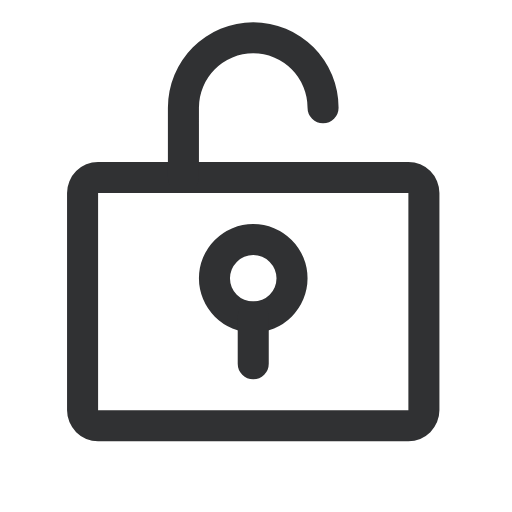 LockKeyOpen Icon