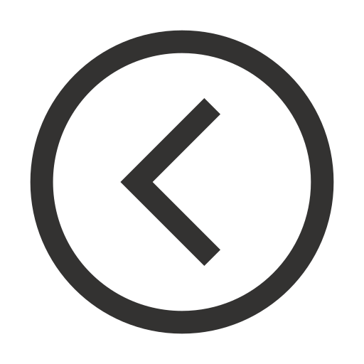 Circle left line Icon