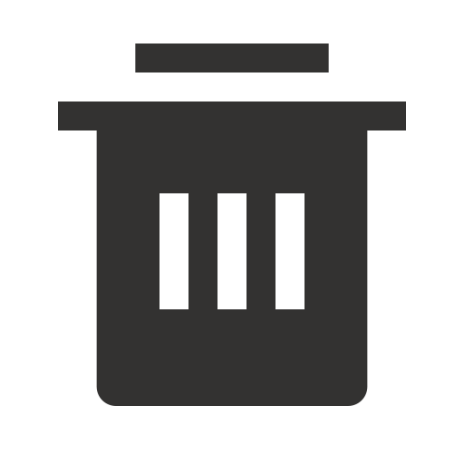 Delete - face Icon