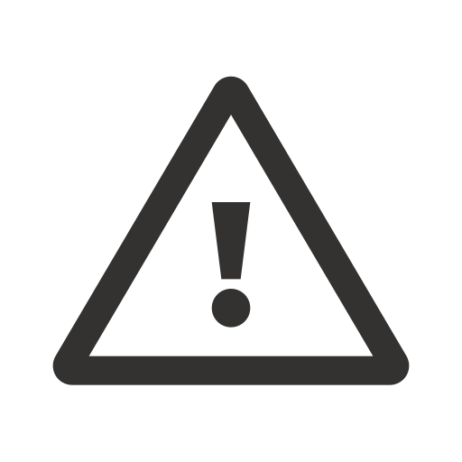 Warning - line Icon