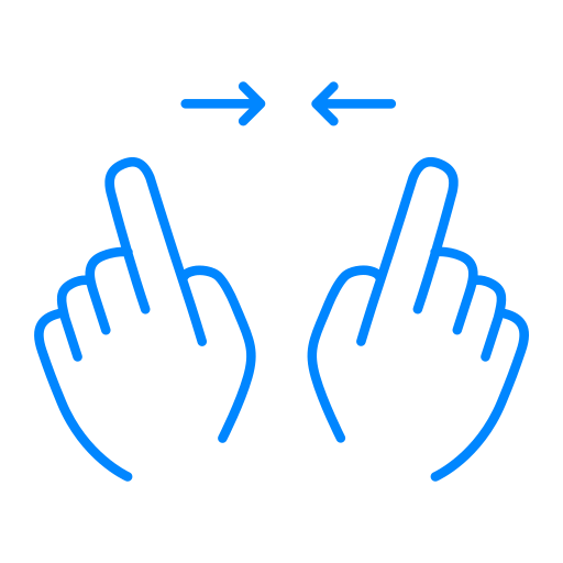 Screen gesture operation Icon Icon