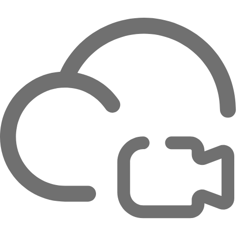 Cloud video Icon