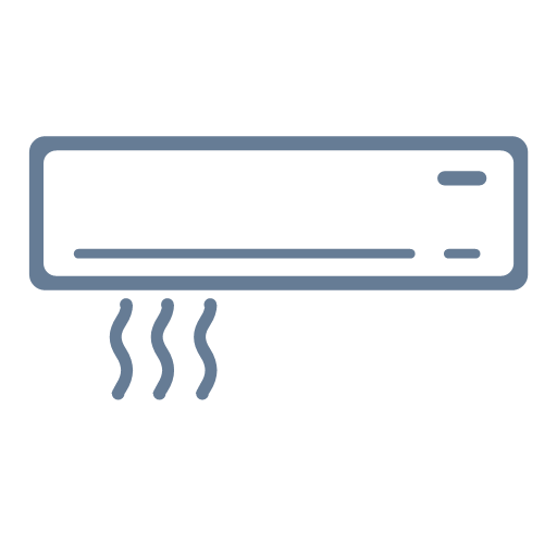 Daily household appliances air conditioning Icon
