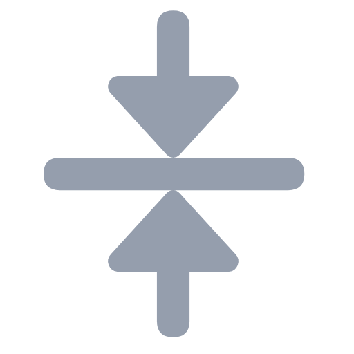 Center up and down Icon