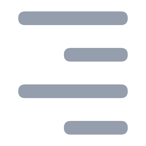 Right align Icon